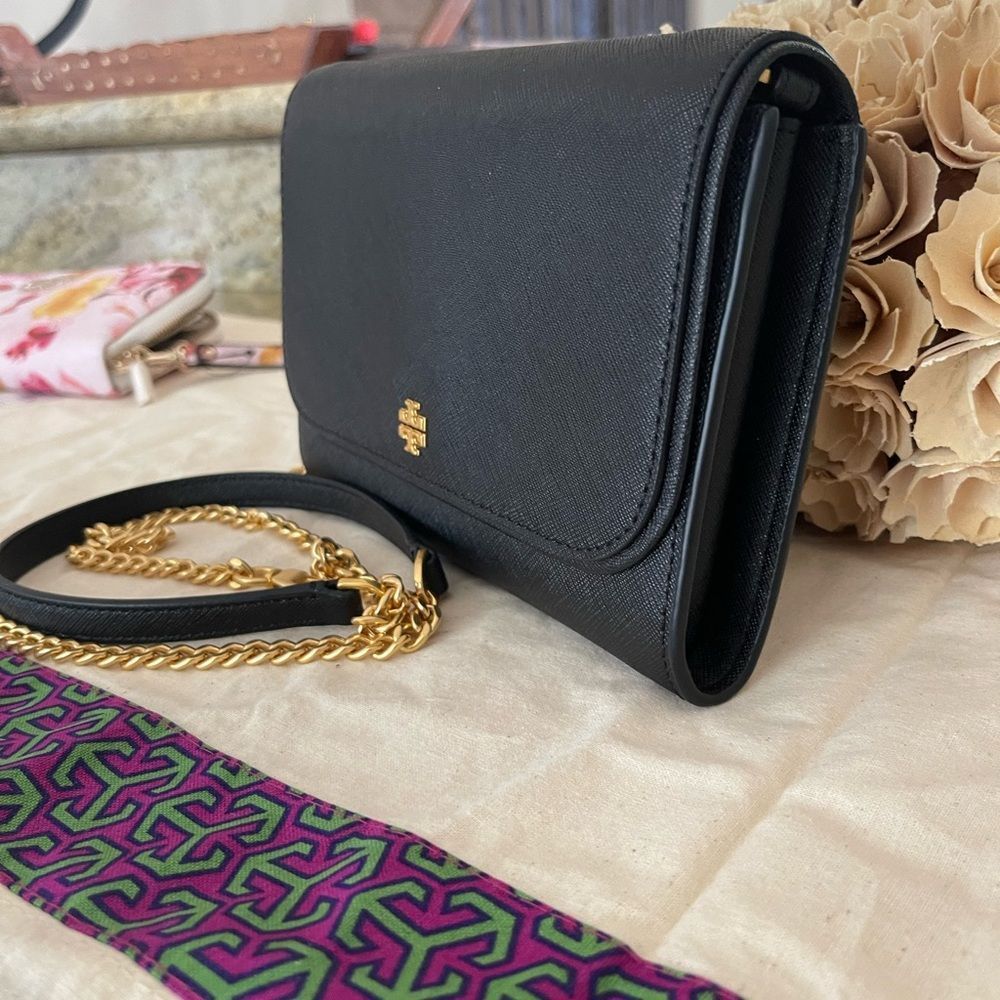 New ❤️🔥 new tory burch Emerson wallet chain crossbody. - Picture 6 of 8